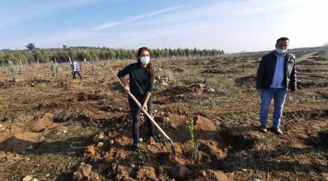 İzmir'de her çocuk adına bir fidan