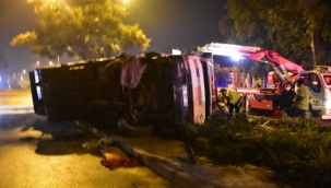 İzmir'de Trafik Kazası:1 Yaralı