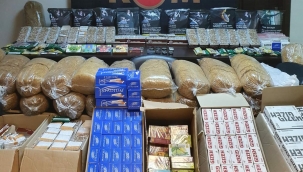 Menemen'de kaçakçılık operasyonunda 3 kişi gözaltına alındı