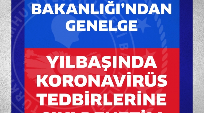 Yılbaşında Koronavirüs Tedbirlerine Sıkı Denetim