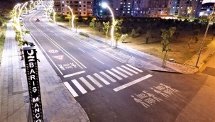 Aliağa'da Örnek Cadde; Barış Manço Caddesi