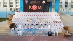 Aliağa İlçe Emniyet Müdürlüğü Kaçakçılık ve Organize Suçlarla Mücadele Grup Amirliği(KOM), Bakırçay Bolgesinde Kacak Alkolle Mucadeleye Devam Ediyor