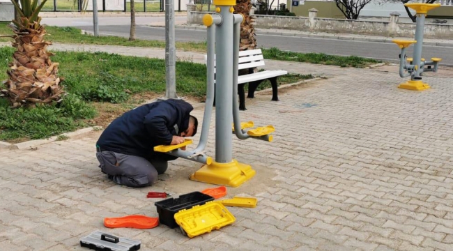 Aliağa'nın Parklarına Sağlıklı Dokunuşlar