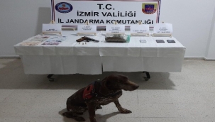 Arama kaydı bulunan şahıs , evinde uyuşturucu ile yakalandı