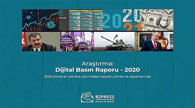 Araştırma: 2020'de dijital basında en çok hangi haberler yer aldı?