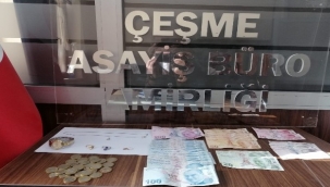 Çeşme'de 5 eve giren hırsızlık zanlısı yakalandı