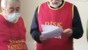 DİSK Emekli-Sen Aliağa Şubesin 'den zam açıklaması: