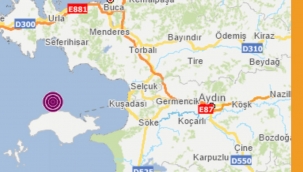 Gece İzmir'de peş peşe korkutan depremler