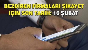 İstenmeyen SMS, e-posta ve sesli aramalar için...