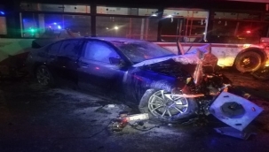 İzmir'de Trafik kazası 2 yaralı