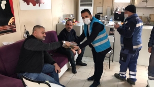 TÜGVA Menemen İlçe Temsilciliğinden Emniyet Teşkilatı ve İtfaiye Görevlilerine Anlamlı Ziyaret