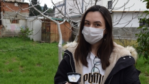 Aliağa'da  bir tavuk 6.9 gram yumurtladı