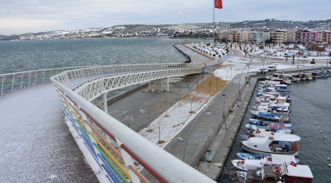 Aliağa'da Hava Soğudu, Kar Yağışı Bekleniyor