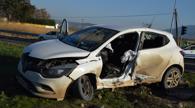 Aliağa'da trafik kazası :6 yaralı