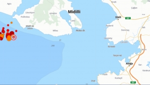 Aliağa'ya 82 Km Mesafede 5 Saatte 8 Sarsıntı Yaşandı.