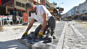 Altınoluk meydan projesi tamamlanıyor