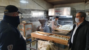 Bergama'da fırınlara denetim