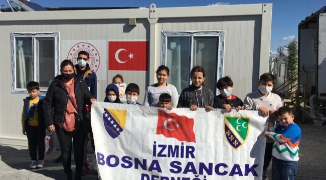 Minik Boşnak'lardan Depremzede Çocuklara Eğitim Seti