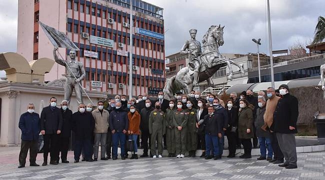 Türk Hava Kurumu'nun 96. kuruluş yıl dönümü Menemen'de kutlandı