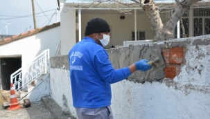Aliağa Belediyesi Ekipleri Yüksekköy Mahallesi'nde