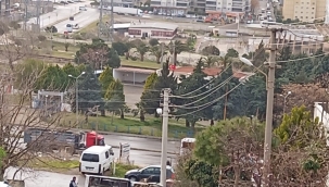 Aliağa'da kaza ucuz atlatıldı