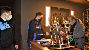 Aliağa'da Kovid-19 Denetimleri Devam Ediyor