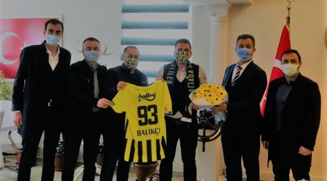 Aliağa Fenerbahçeliler Derneğinden, Emniyet Müdürüne Ziyaret