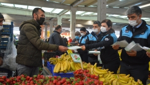 Aliağa Pazarlarında Düzenleme ve Denetimler Devam Ediyor