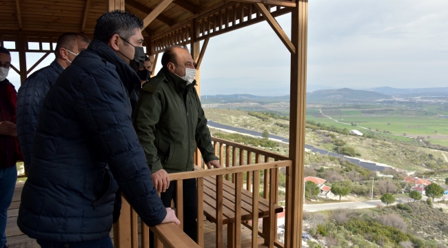 Başkan Serkan Acar ve Kaymakam Ömer Karaman'dan Proje Alanlarına Ziyaret