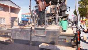  Bergama'da asfalt sevinci 