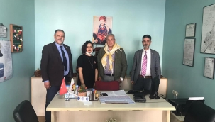 İYİ Parti Aliağa'dan  Yörükler Derneğine ziyaret