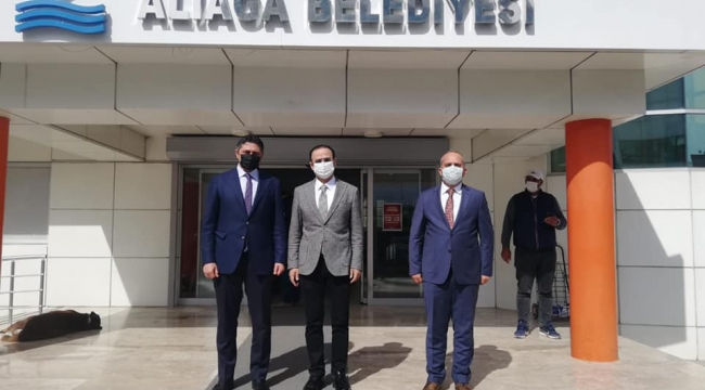  İzmir  İl Milli Eğitim Müdürü'nden Aliağa 'ya Ziyaret