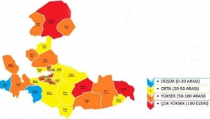 İzmir Risk Haritasında Aliağa'nın Durumu Belli Oldu