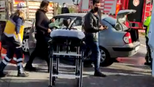 Menemen de Trafik kazası : 6 yaralı