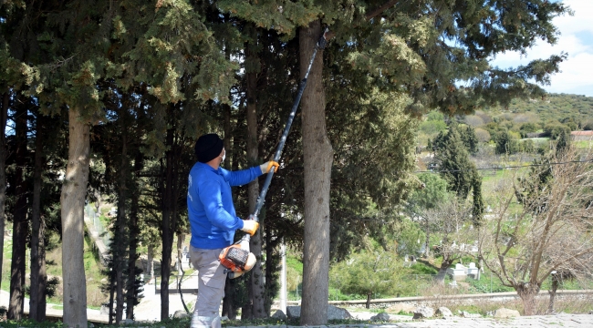 Aliağa Belediyesi Ekipleri Aşağı Şakran Mahallesi'nde