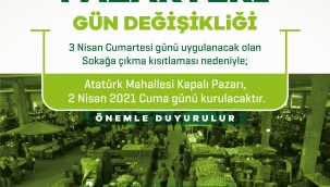 Aliağa Pazarı Cuma Günü Kurulacak