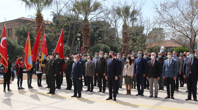 Atatürk'ün Bergama'ya gelişinin 87.'nci yıl dönümü kutlandı