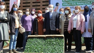 İzmir'de 320 bin yerli ve milli fide 15 bin kadınla buluşturuldu