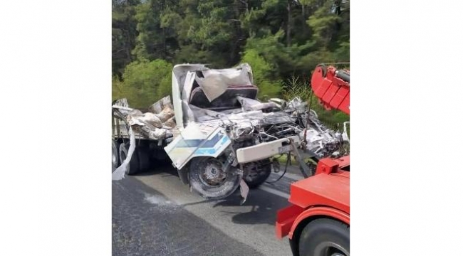 İzmir'de Trafik kazası:1 Ölü