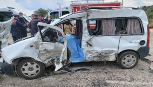 İzmir'de trafik kazası: 1 ölü