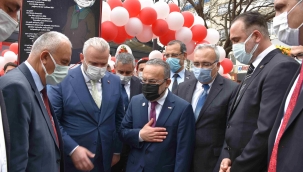 Kızılay Kan alma birimi Menemen'de törenle açıldı 