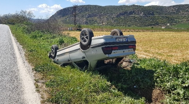 Korona virüs test sonucunu öğrenmeye giden aile kaza yaptı: 3 yaralı