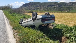 Korona virüs test sonucunu öğrenmeye giden aile kaza yaptı: 3 yaralı