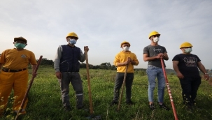 Ormanlarının gönüllü ateş savaşçıları eğitimde