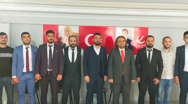 Yeniden Refah Partisi Aliağa Basını ile buluştu