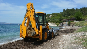 Aliağa Belediyesi Çalışmalarını Köstem Koy'da Sürdürüyor
