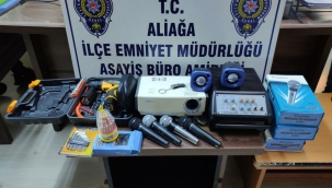 Aliağa'da cami hırsızı yakalandı