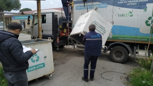 Bergama'da 5 ayda 22 ton cam atık toplandı