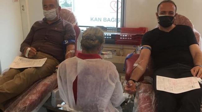 CHP Aliağa 'dan kan bağışına destek