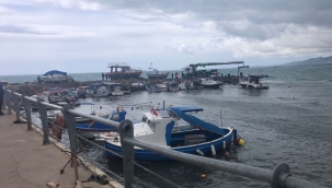 İMEAK DTO Aliağa fırtınanın vurduğu Ayvalık ve Dikili'de!